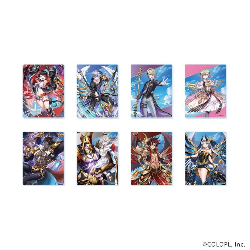 【A3】アクリルカード「白猫プロジェクト」05/ブラインド（全8種）（公式イラスト） 1BOX入数：8