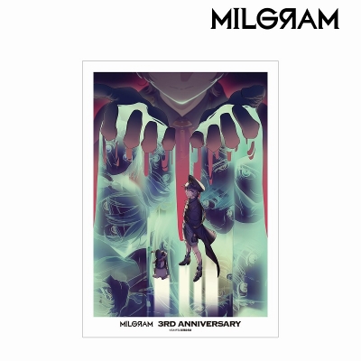 【アルマビアンカ】MILGRAM -ミルグラム- 描き下ろしイラスト 3rd Anniversary ver. A3マット加工ポスター