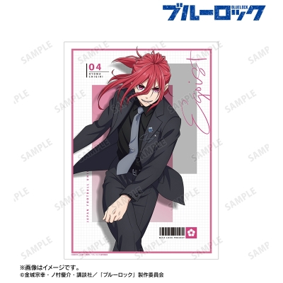 【アルマビアンカ】TVアニメ『ブルーロック』 描き下ろし 千切 豹馬 スーツモデルver． A3マット加工ポスター