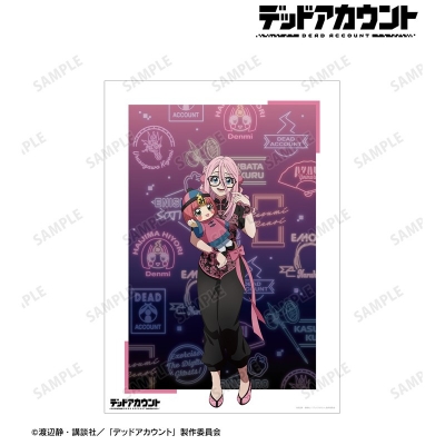 【アルマビアンカ】TVアニメ『デッドアカウント』 描き下ろし 灰島ひより チャイナ服ver. A3マット加工ポスター
