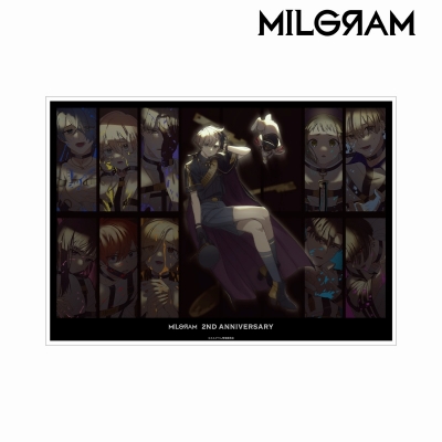 【アルマビアンカ】MILGRAM -ミルグラム- 描き下ろしイラスト 集合 2nd Anniversary ver. A3マット加工ポスター