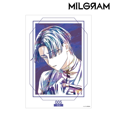 【アルマビアンカ】MILGRAM -ミルグラム- シドウ Ani-Art A3マット加工ポスター