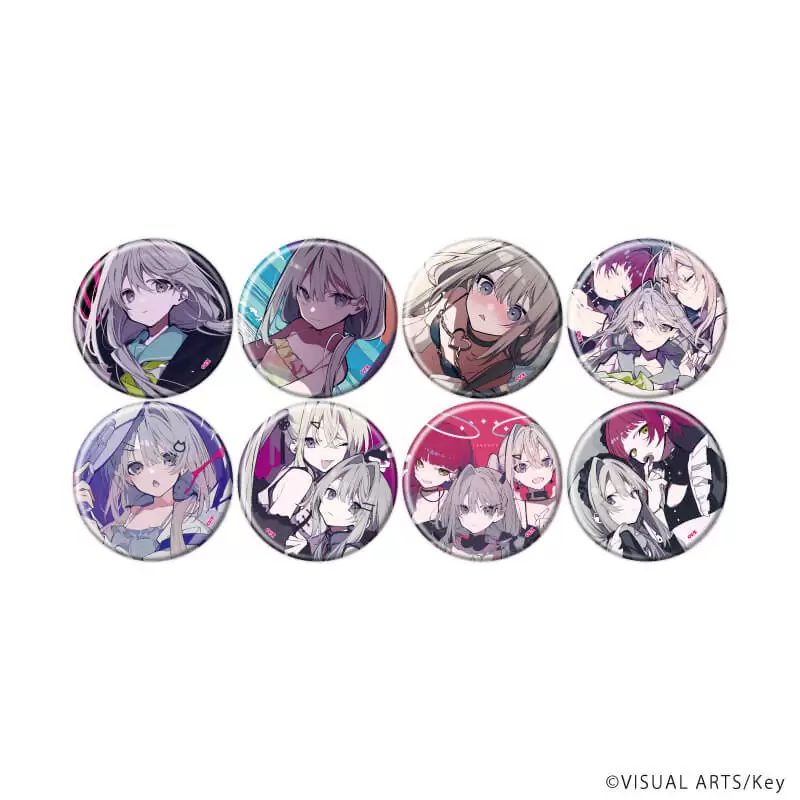 【A3】缶バッジ「LOOPERS PLUS」01/ブラインド（全8種）（公式イラスト） 1BOX入数：8