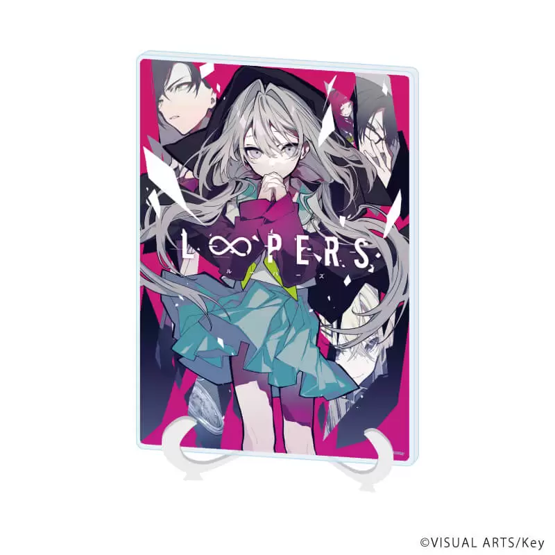 【A3】アクリルアートボード（A5サイズ）「LOOPERS PLUS」01/キービジュアル（公式イラスト）