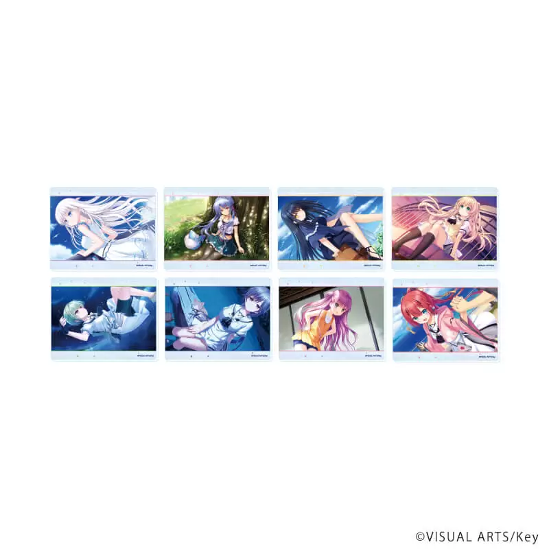【A3】アクリルカード「Summer Pockets REFLECTION BLUE」01/ブラインド（全8種）（公式イラスト） 1BOX入数：8