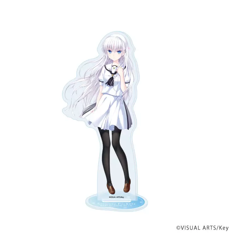 【A3】アクリルスタンド「Summer Pockets REFLECTION BLUE」06/鳴瀬しろは（公式イラスト）