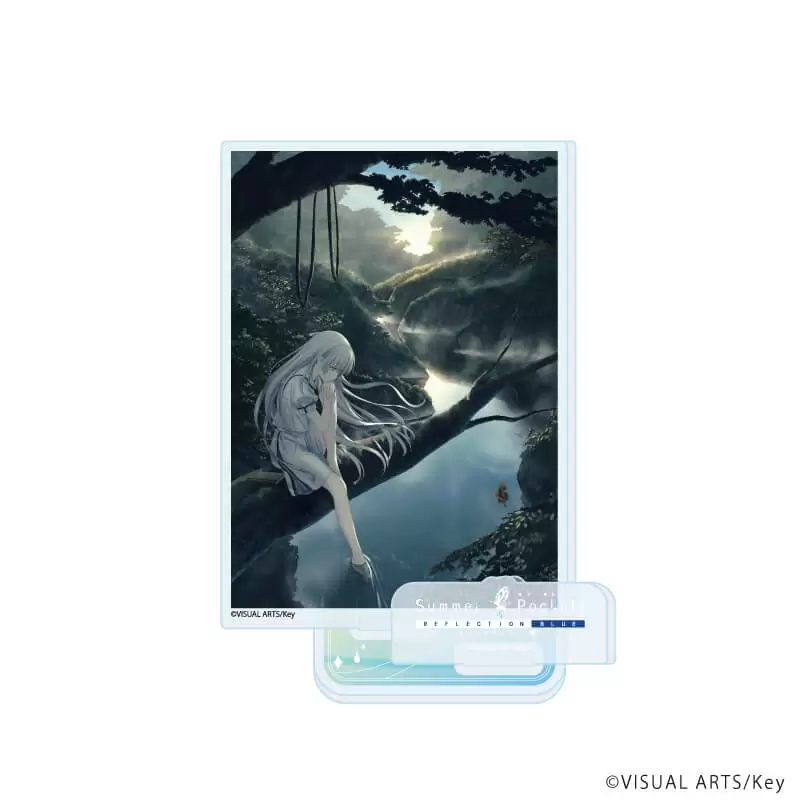 【A3】アクリルスタンドプレート「Summer Pockets REFLECTION BLUE」01/鳴瀬しろは（公式イラスト）