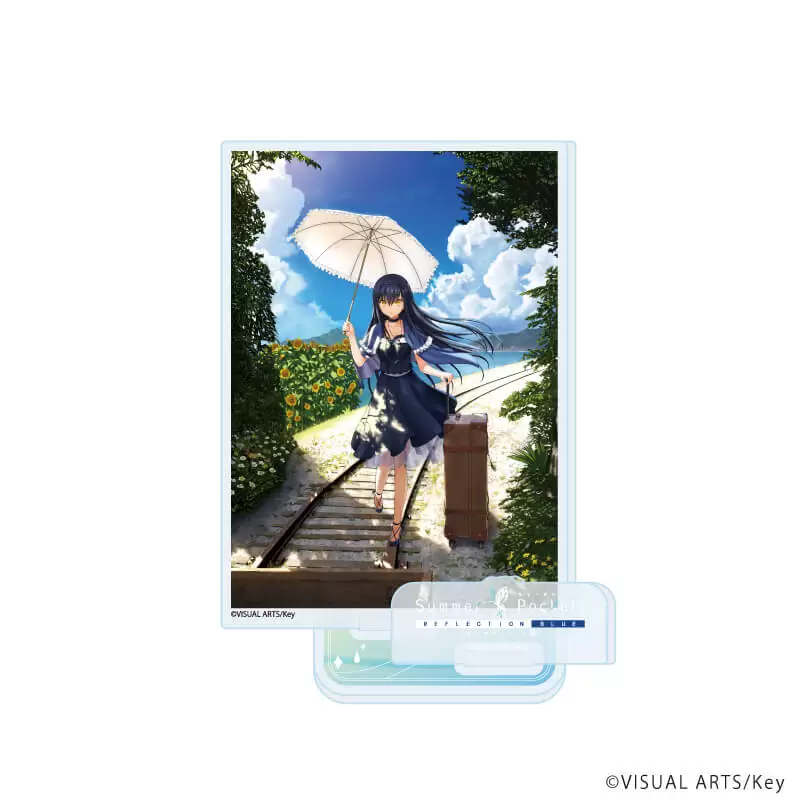 【A3】アクリルスタンドプレート「Summer Pockets REFLECTION BLUE」03/久島鴎（公式イラスト）