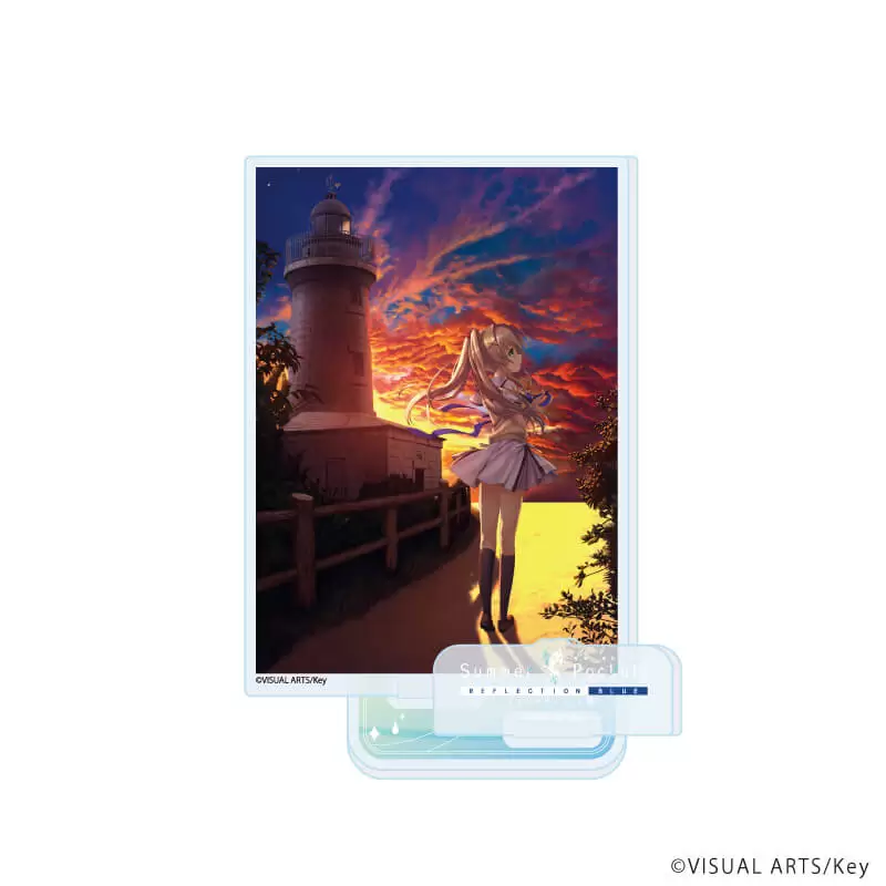 【A3】アクリルスタンドプレート「Summer Pockets REFLECTION BLUE」04/紬ヴェンダース（公式イラスト）