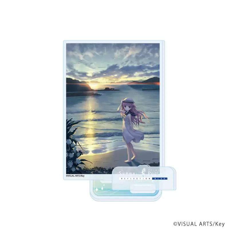 【A3】アクリルスタンドプレート「Summer Pockets REFLECTION BLUE」07/加藤うみ（公式イラスト）