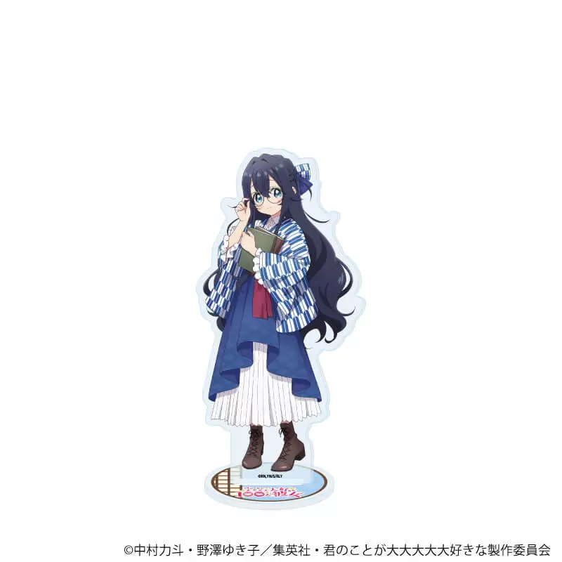 【A3】アクリルスタンド「君のことが大大大大大好きな100人の彼女」21/好本静 モダンレトロver（描き下ろしイラスト）