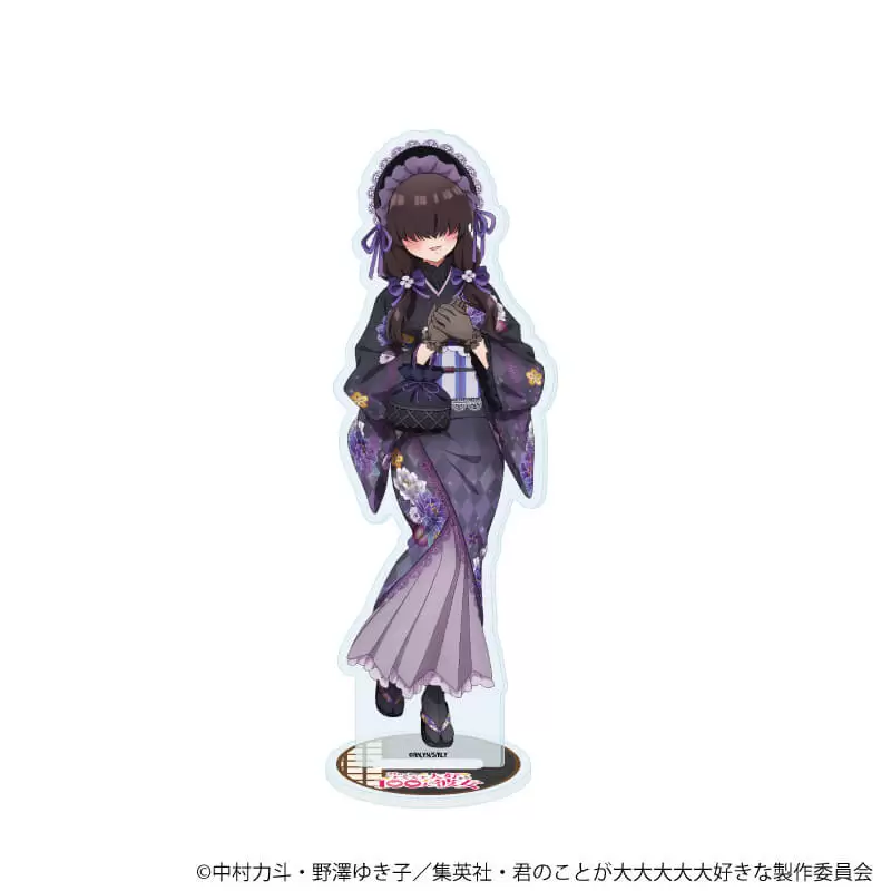 【A3】アクリルスタンド「君のことが大大大大大好きな100人の彼女」24/華暮愛ー モダンレトロver（描き下ろしイラスト）