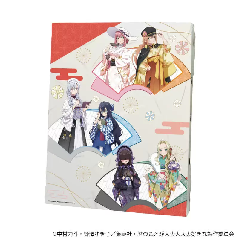 【A3】キャンバスボード「君のことが大大大大大好きな100人の彼女」03/集合デザイン（描き下ろしイラスト）