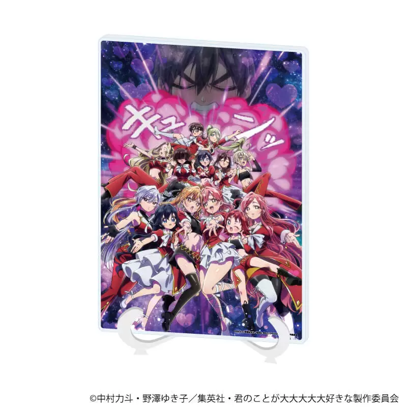 【A3】アクリルアートボード（A5サイズ）「君のことが大大大大大好きな100人の彼女」03/ティザービジュアル（公式イラスト）