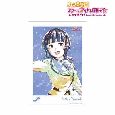 【アルマビアンカ】ラブライブ！虹ヶ咲学園スクールアイドル同好会 朝香 果林 Ani-Art A3マット加工ポスター