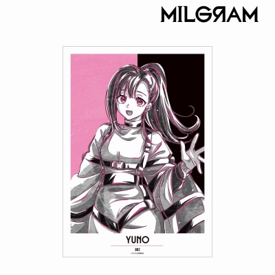 【アルマビアンカ】MILGRAM -ミルグラム- ユノ Ani-Art BLACK LABEL A3マット加工ポスター