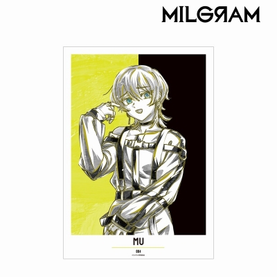 【アルマビアンカ】MILGRAM -ミルグラム- ムウ Ani-Art BLACK LABEL A3マット加工ポスター
