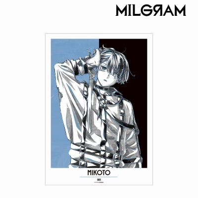 【アルマビアンカ】MILGRAM -ミルグラム- ミコト Ani-Art BLACK LABEL A3マット加工ポスター