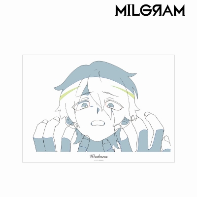 【アルマビアンカ】MILGRAM -ミルグラム- 原画A3マット加工ポスター ハルカ 『弱肉共食』