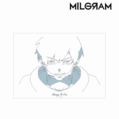 【アルマビアンカ】MILGRAM -ミルグラム- 原画A3マット加工ポスター フータ 『事変上等』