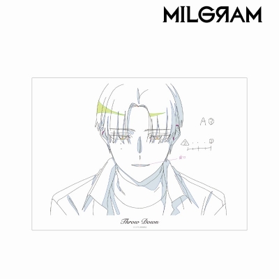 【アルマビアンカ】MILGRAM -ミルグラム- 原画A3マット加工ポスター シドウ 『スローダウン』
