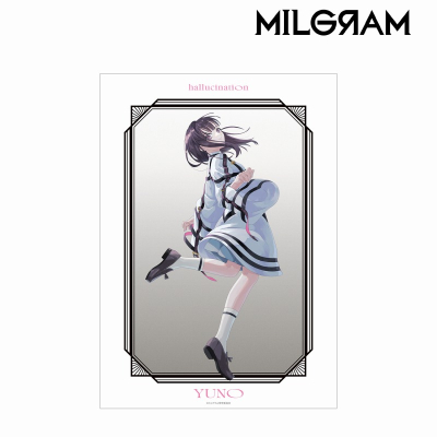 【アルマビアンカ】MILGRAM -ミルグラム- 描き下ろし ユノ LIVE EVENT「hallucination」ver. A3マット加工ポスター