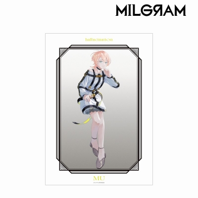 【アルマビアンカ】MILGRAM -ミルグラム- 描き下ろし ムウ LIVE EVENT「hallucination」ver. A3マット加工ポスター