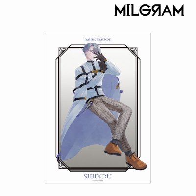 【アルマビアンカ】MILGRAM -ミルグラム- 描き下ろし シドウ LIVE EVENT「hallucination」ver. A3マット加工ポスター