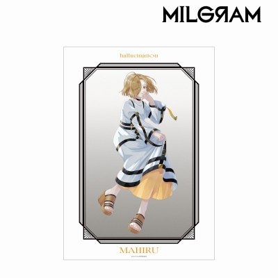 【アルマビアンカ】MILGRAM -ミルグラム- 描き下ろし マヒル LIVE EVENT「hallucination」ver. A3マット加工ポスター