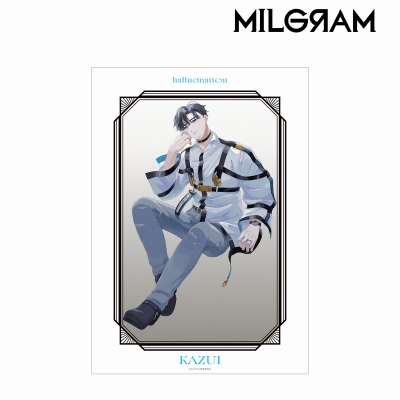 【アルマビアンカ】MILGRAM -ミルグラム- 描き下ろし カズイ LIVE EVENT「hallucination」ver. A3マット加工ポスター