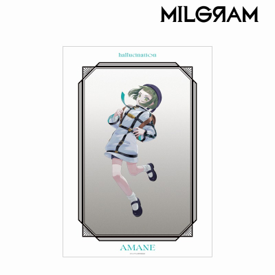 【アルマビアンカ】MILGRAM -ミルグラム- 描き下ろし アマネ LIVE EVENT「hallucination」ver. A3マット加工ポスター