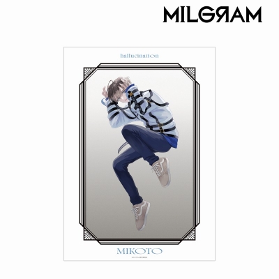 【アルマビアンカ】MILGRAM -ミルグラム- 描き下ろし ミコト LIVE EVENT「hallucination」ver. A3マット加工ポスター