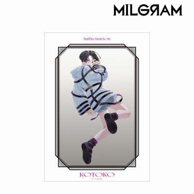 【アルマビアンカ】MILGRAM -ミルグラム- 描き下ろし コトコ LIVE EVENT「hallucination」ver. A3マット加工ポスター