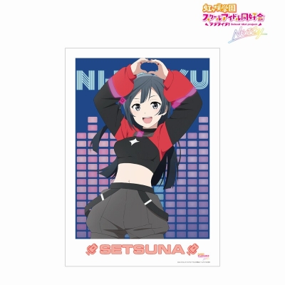 【アルマビアンカ】ラブライブ！虹ヶ咲学園スクールアイドル同好会 NEXT SKY 優木 せつ菜 Go Our Way！ A3マット加工ポスター