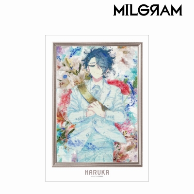【アルマビアンカ】MILGRAM -ミルグラム- ハルカ grunge CANVAS A3マット加工ポスター