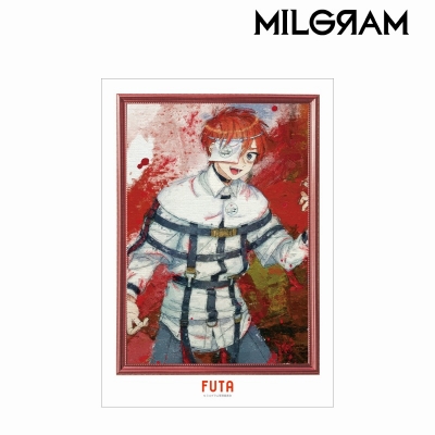 【アルマビアンカ】MILGRAM -ミルグラム- フータ grunge CANVAS A3マット加工ポスター