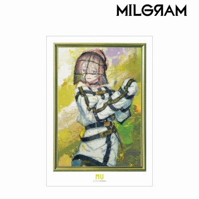 【アルマビアンカ】MILGRAM -ミルグラム- ムウ grunge CANVAS A3マット加工ポスター