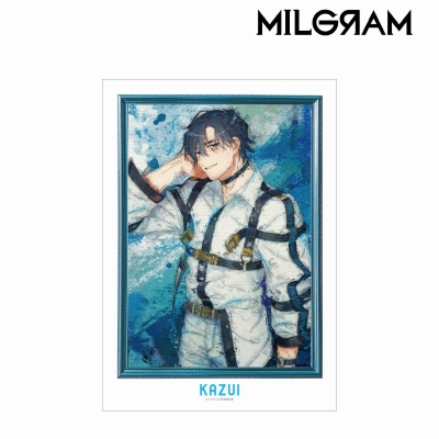 【アルマビアンカ】MILGRAM -ミルグラム- カズイ grunge CANVAS A3マット加工ポスター