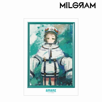 【アルマビアンカ】MILGRAM -ミルグラム- アマネ grunge CANVAS A3マット加工ポスター