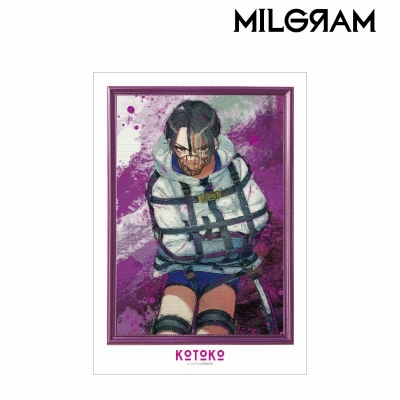 【アルマビアンカ】MILGRAM -ミルグラム- コトコ grunge CANVAS A3マット加工ポスター