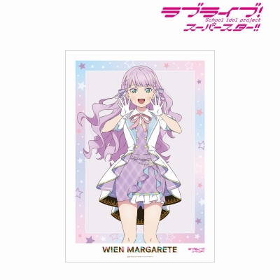 【アルマビアンカ】ラブライブ！スーパースター！！ 描き下ろし ウィーン・マルガレーテ MIRACLE NEW STORYver. A3マット加工ポスター