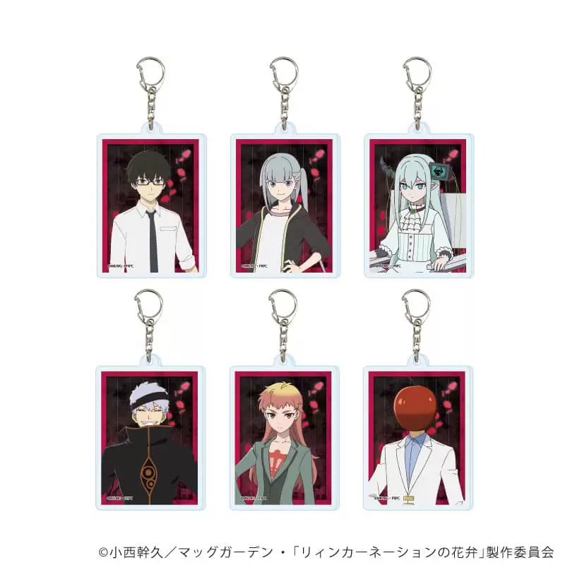 【A3】アクリルキーホルダー「TVアニメ『リィンカーネーションの花弁』」01/ブラインド（全6種）（公式イラスト） 1BOX入数：6