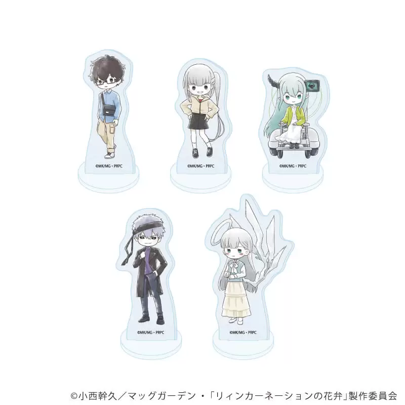 【A3】アクリルぷちスタンド「TVアニメ『リィンカーネーションの花弁』」01/春私服ver. ブラインド（全5種）（グラフアートイラスト） 1BOX入数：5