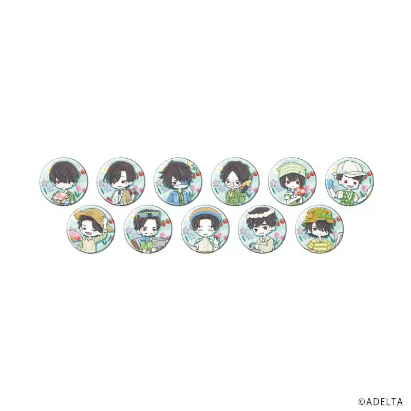 【A3】缶バッジ57ミリ「大穢」04/バカンスver. ブラインド（全11種）（グラフアートイラスト） 1BOX入数：11