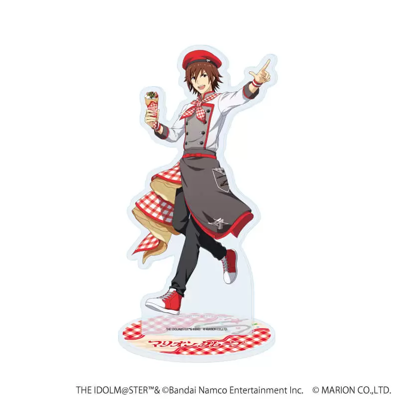 【A3】アクリルスタンド「アイドルマスター SideM」43/天ヶ瀬 冬馬 クレープ屋ver.（描き下ろしイラスト）