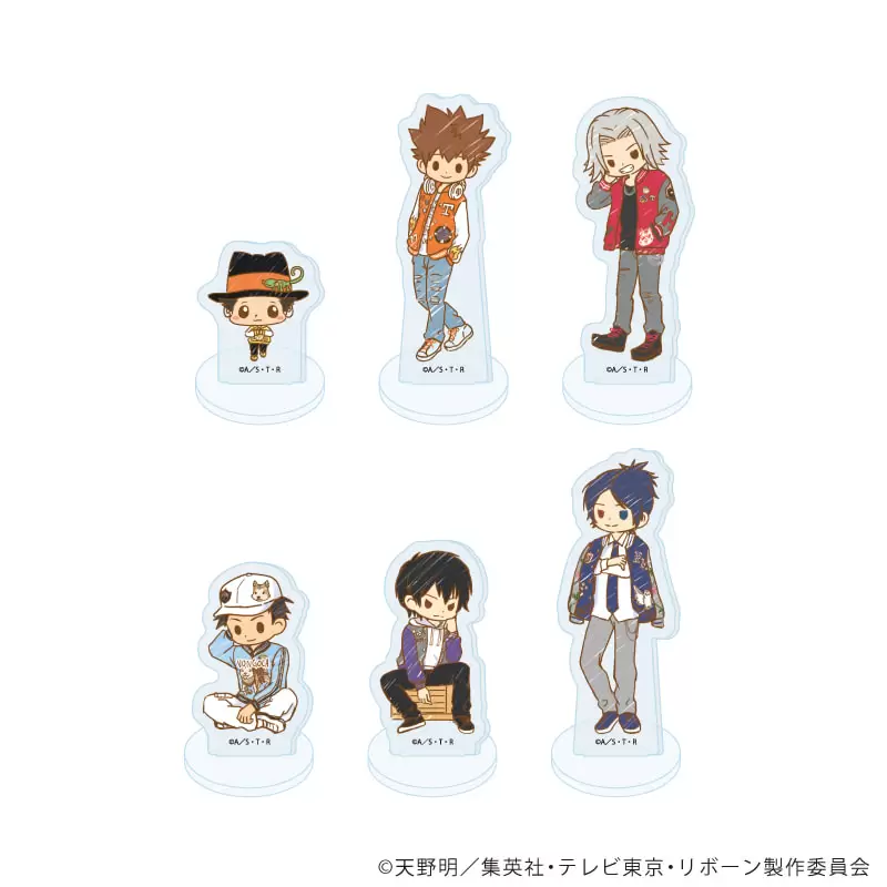 【A3】アクリルぷちスタンド「家庭教師ヒットマンREBORN！」31/ブラインド（全6種）（グラフアートイラスト） 1BOX入数：6