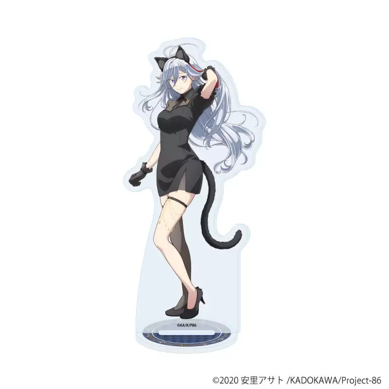 【A3】アクリルスタンド「86―エイティシックス―」07/ヴラディレーナ・ミリーゼ 黒猫ver.（描き下ろしイラスト）
