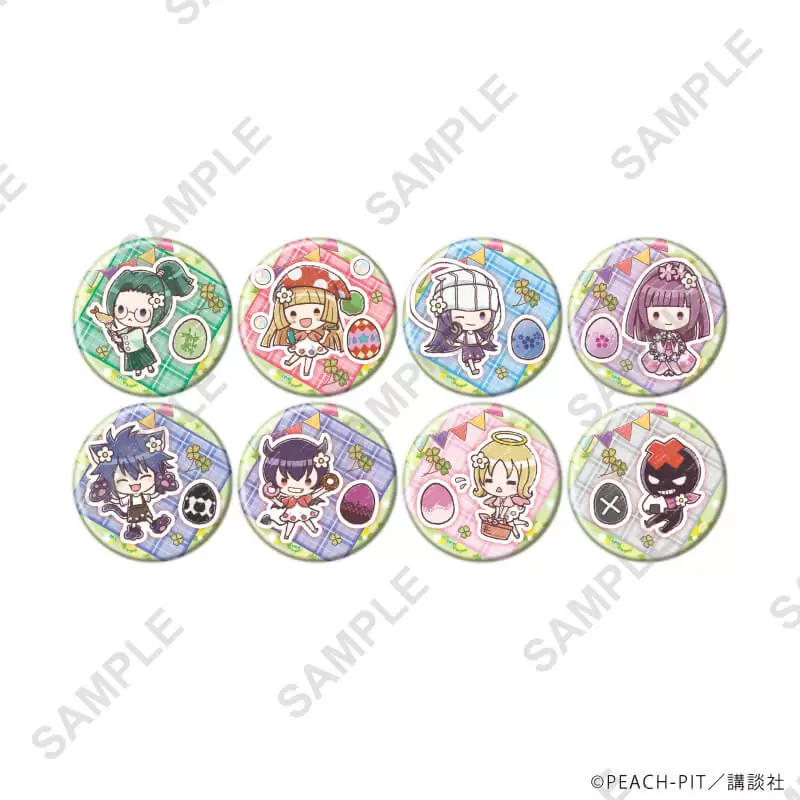 【A3】缶バッジ「しゅごキャラ！」41/ピクニックver. ブラインド（全8種）（グラフアートイラスト） 1BOX入数：8