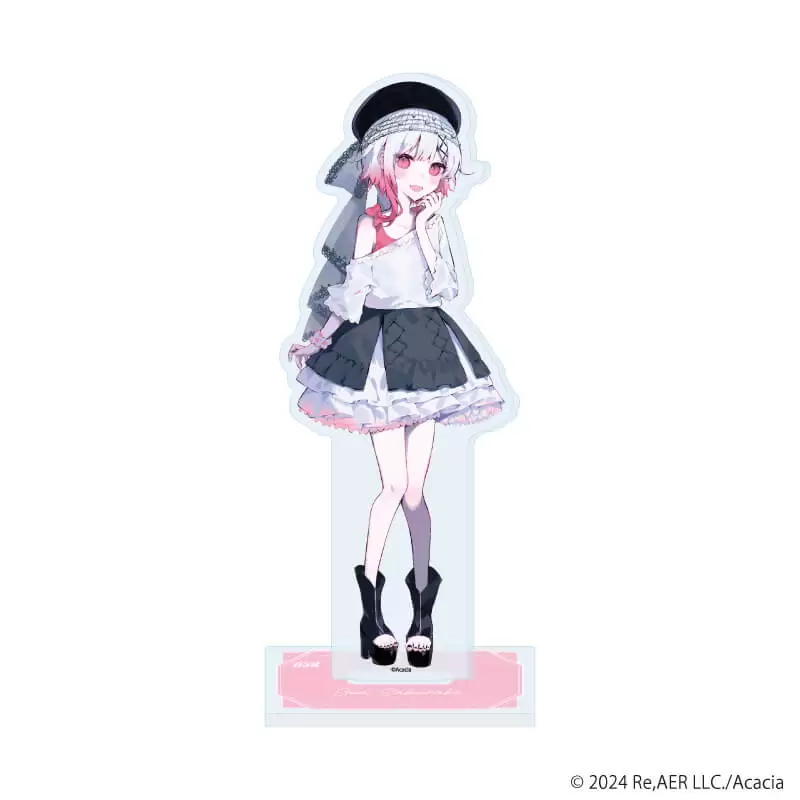 【A3】アクリルスタンド「魔法少女ノ魔女裁判」17/桜羽エマ ダークガーリーファッションver.（描き下ろしイラスト）