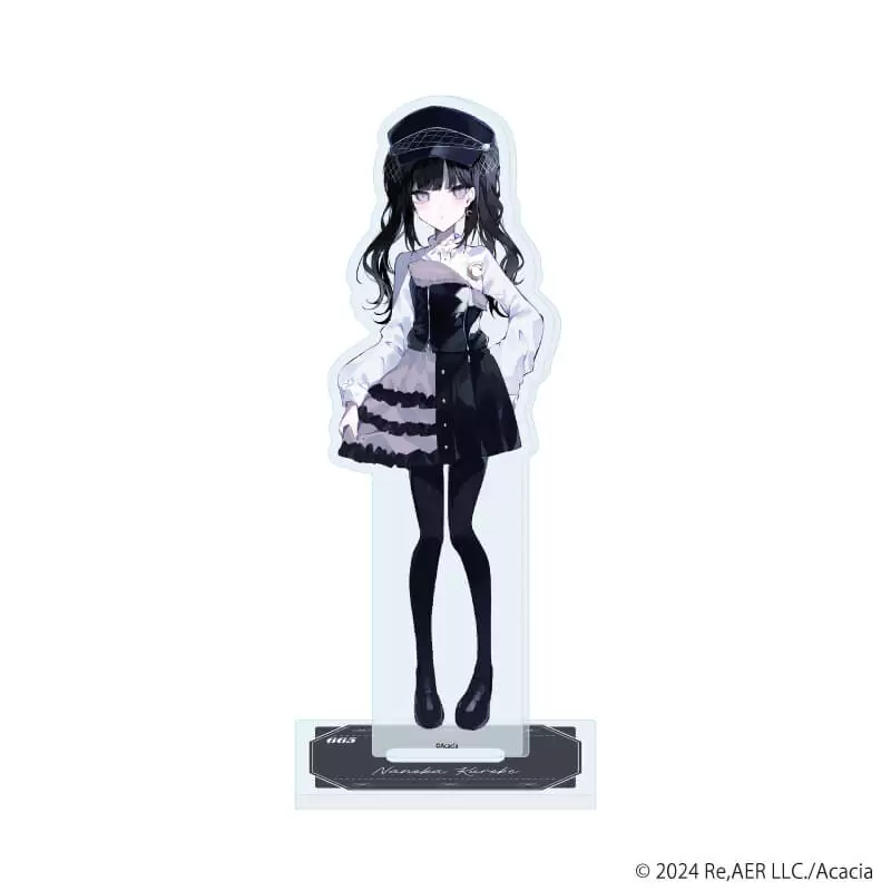 【A3】アクリルスタンド「魔法少女ノ魔女裁判」19/黒部ナノカ ダークガーリーファッションver.（描き下ろしイラスト）
